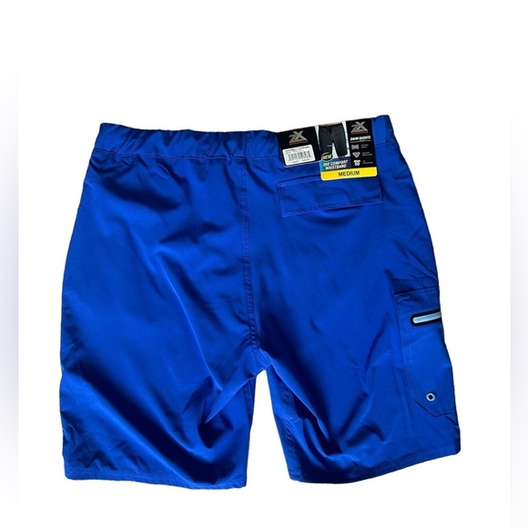 NWT Zeroxposur men’s swim shorts in bright blue size medium - Picture 2 of 9